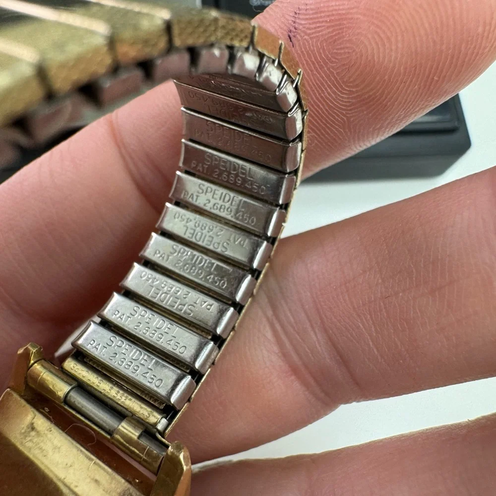 Longines 14K Gold Rectangular Watch - Picture 11 of 16